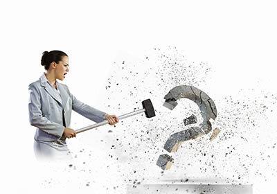 Woman with Sledge Hammer